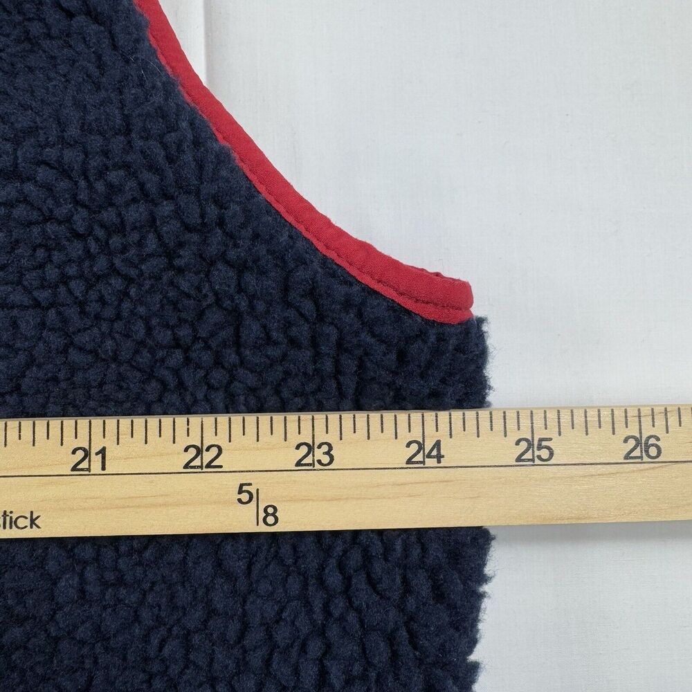 Southern Tide Sherpa Full Zip Vest Jacket Men's XL Navy Casual Comfort Preppy - Picture 3 of 13
